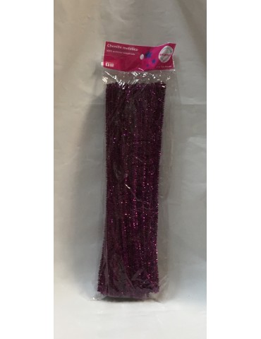 LIMPIAPIPAS SEDERIA METALICO MORADO C/100PZ