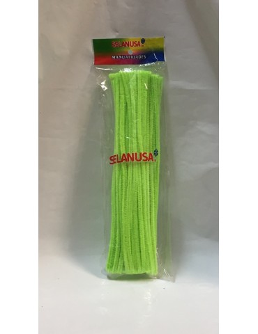 LIMPIAPIPAS SEDERIA VERDE LIMON C/100PZ