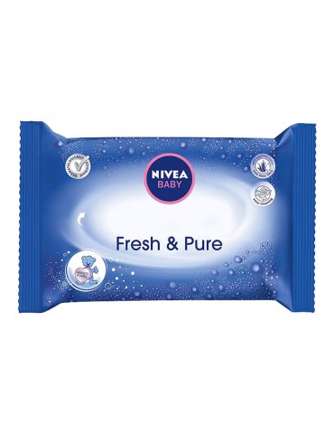 TOALLAS HUMEDAS NIVEA BABY PURE C/63PZ     X/12