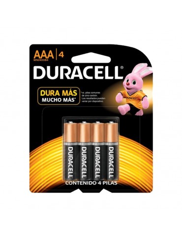 PILA DURACELL AAA BLC/4PZ     X/48