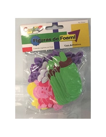 FIGURAS ADH.FOAMI CONFETTI BABY SHOWER 20GRS 2002