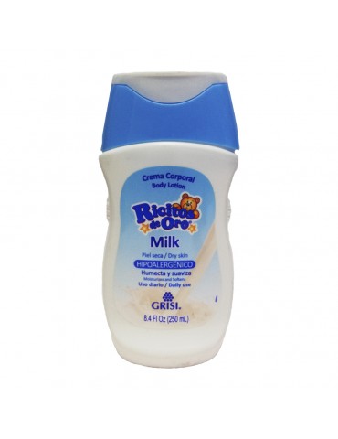 CREMA CORPORAL RICITOS MILK 250ML     X/12