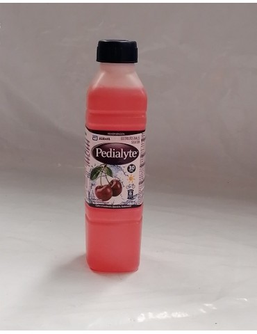 SUERO PEDIALYTE 500ML. CEREZA    X/12