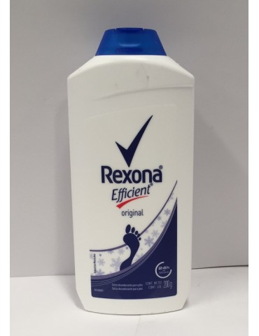 TALCO REXONA EFFICIENT 200GRS     X/12