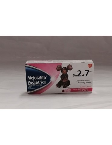 MEJORALITO PEDIATRICO 30TAB       X/20 O X/24