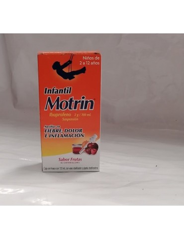 JARABE MOTRIN INFANTIL 2-12AÑOS 120ML