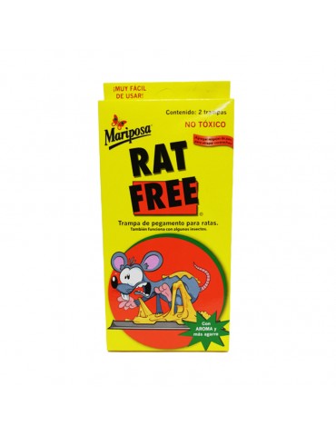 TRAMPA MARIPOSA RAT FREE GRANDE C/2     X/12