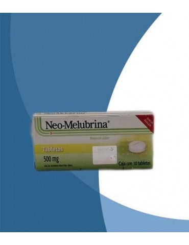 NEO-MELUBRINA 500MG C/10TAB     X/630