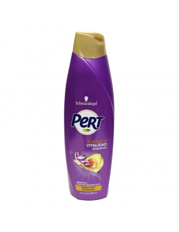 SHAMPOO PERT PLUS FUERZA KERATINA 650ML     X/10