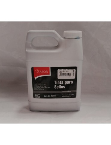 TINTA P/SELLO STAFFORD AZUL 1LT     X/4