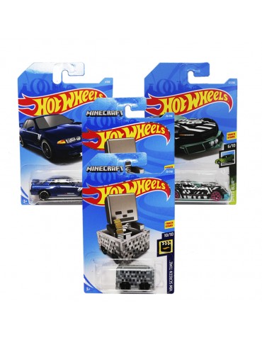 CARRITOS HOT WHEELS VARIOS/MODELOS BLC/1PZ     X/60