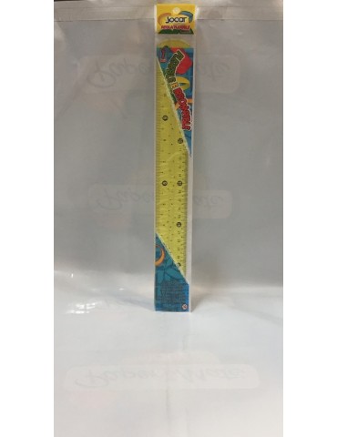 REGLA FLEXIBLE JOCAR 30CM RF30N       X/240