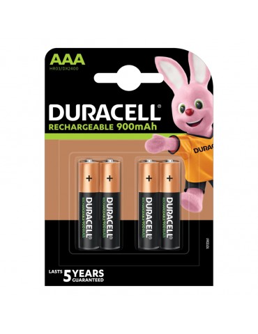 PILA DURACELL AAA RECARGABLE BLC/4PZ      X/10