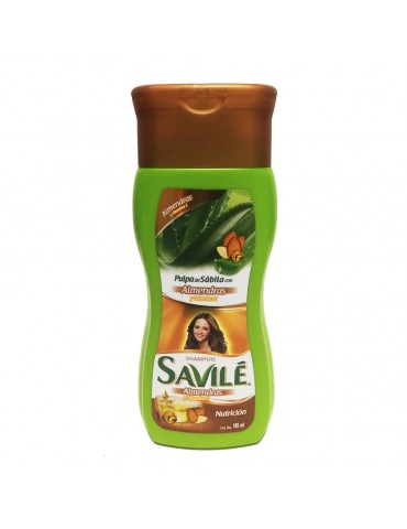 SHAMPOO SAVILE ALMENDRAS 180ML     X/12