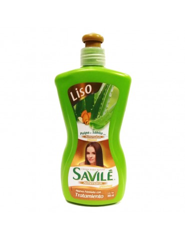 CREMA SAVILE ALMENDRAS LISO 300ML     X/12