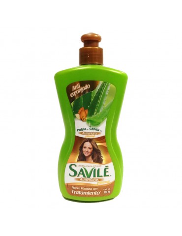 CREMA SAVILE ALMENDRAS ANTISPONGE 300ML     X/12