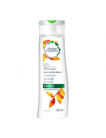 SHAMPOO HERBAL ESSENCES DESNUDO BRILLO 300ML         X/12