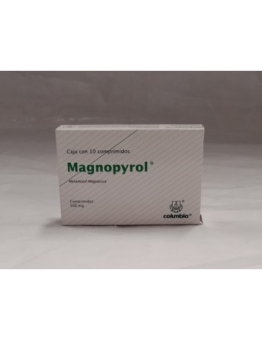 MAGNOPYROL 500MG C/10TAB       X/24