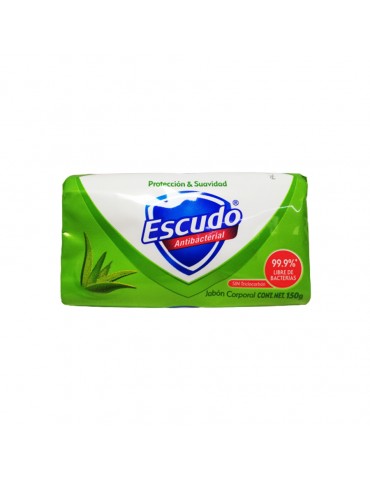 JABON ESCUDO PROTECCION Y SUAVIDAD VERDE 150GRS      X/72