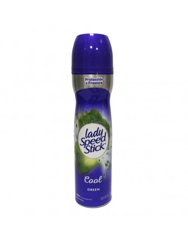 DESOD.LADY SPEED AEROSOL COOL GREEN 150ML      X/12