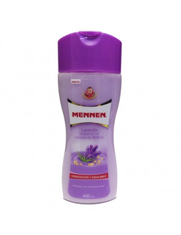 SHAMPOO MENNEN LAVANDA 400ML      X/12