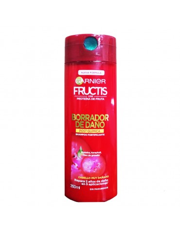 SHAMPOO FRUCTIS BORRADOR DAÑO 350ML     X/12