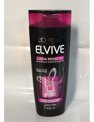 SHAMPOO ELVIVE CAIDA RESIST ARGININA 400ML      X/12