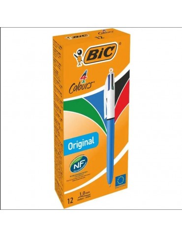 BOL. BIC CUATRICOLOR C/6PZ 511146    X/36