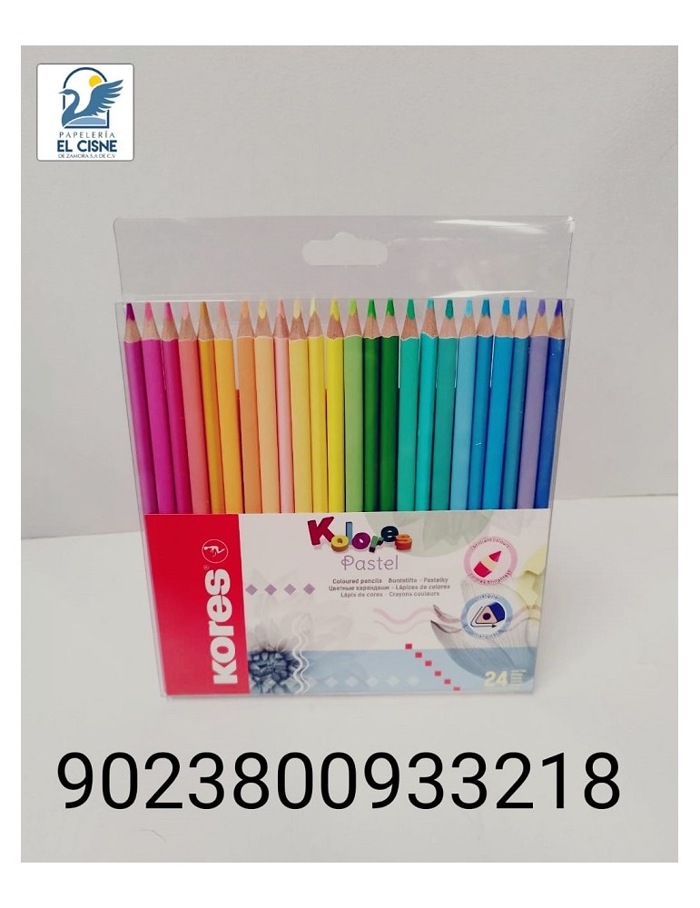 Kolores Pastel Coloured Pencils - Kores