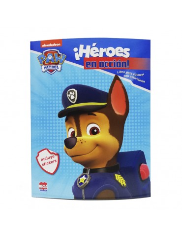 LIBRO COLOREAR LAROUSSE PAW PATROL