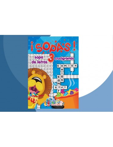 LIBRO COLOREAR GARCIA SOPA DE LETRAS 3     X/48