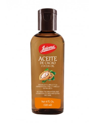 ACEITE JALOMA DE CACAO 120ML   X/24