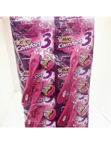 RASTRILLO BIC CONFORT3 MOVIBLE WOMAN C/12PZ     X/12